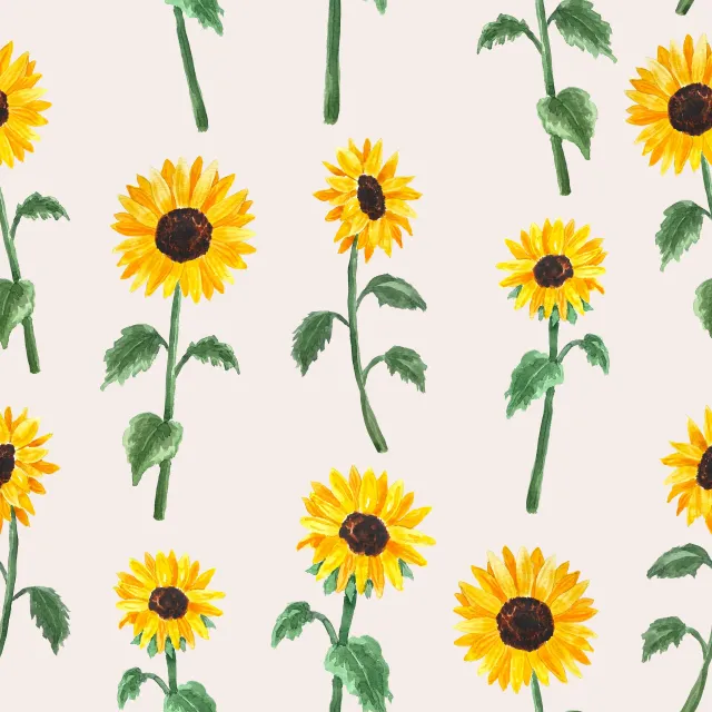 Servietten Sunny Sunflower Blooms