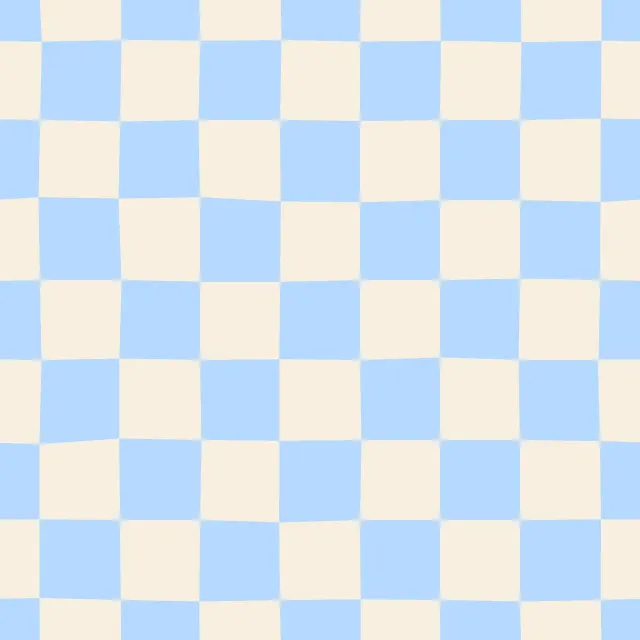 Mini Karos blau