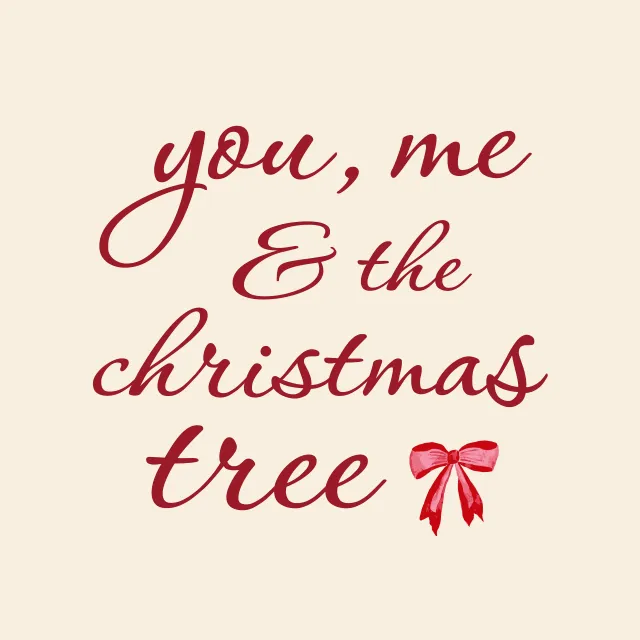 Servietten You, Me & The Christmas Tree