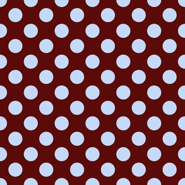 Polka Dots blue brown