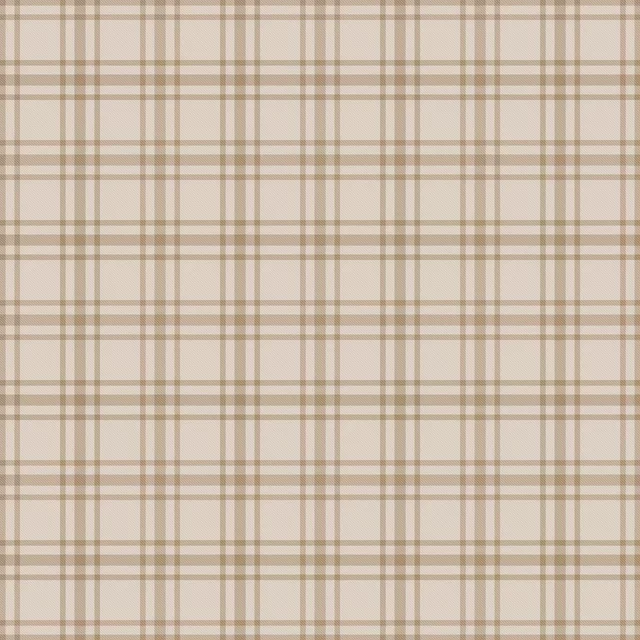 Tischdecke Winter Checks nut beige