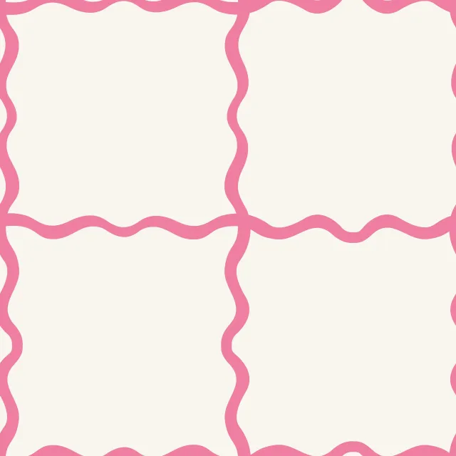 Dekovorhang White Pink