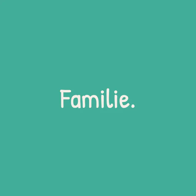 Familie grün