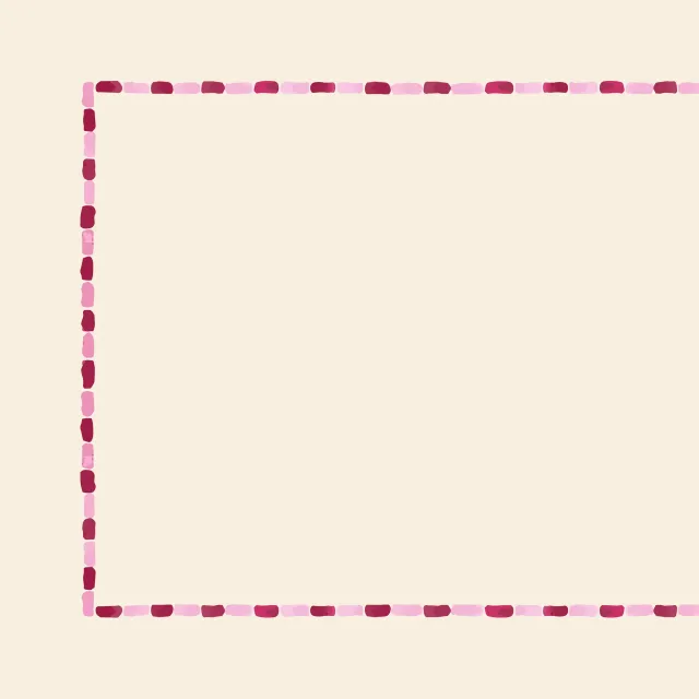 Tischset Tischset Festive Striped Border