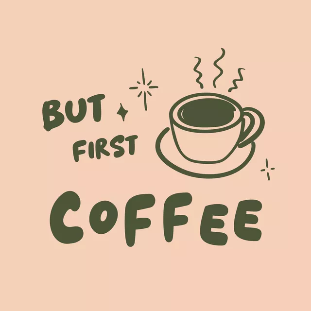 Geschirrtücher But First Coffee