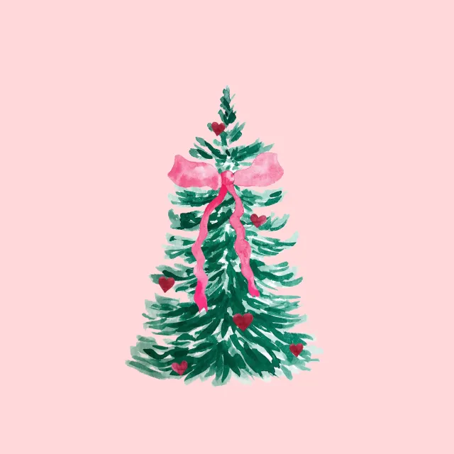 Kissen Christmas Tree Love