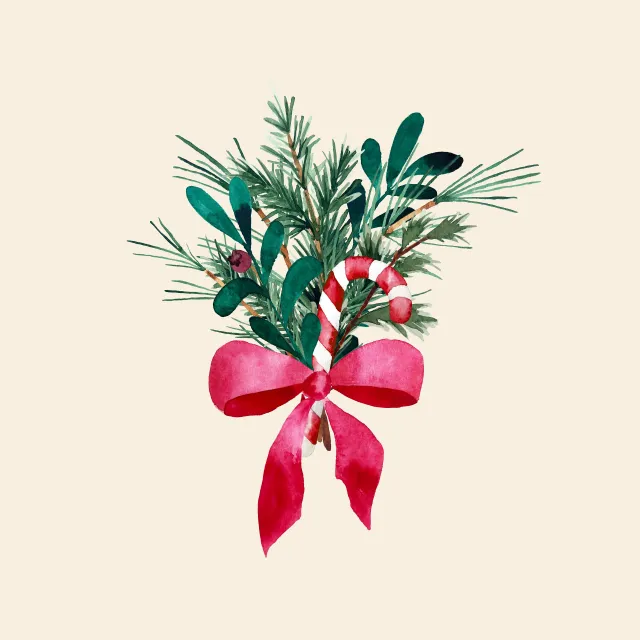 Kissen Christmas Bouquet