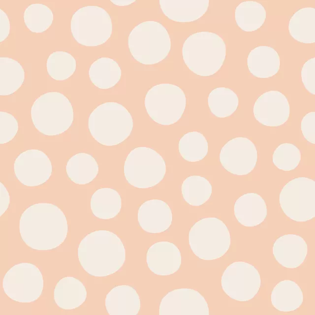 Happy Dots pink white