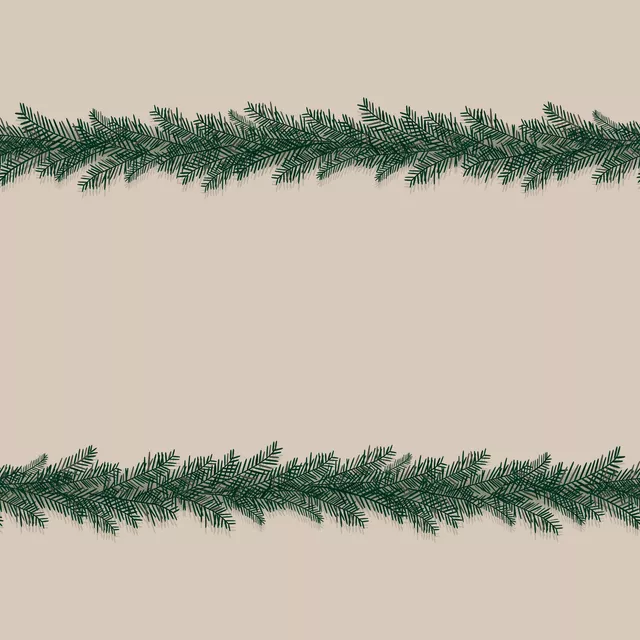 Tischdecke Fir Branches