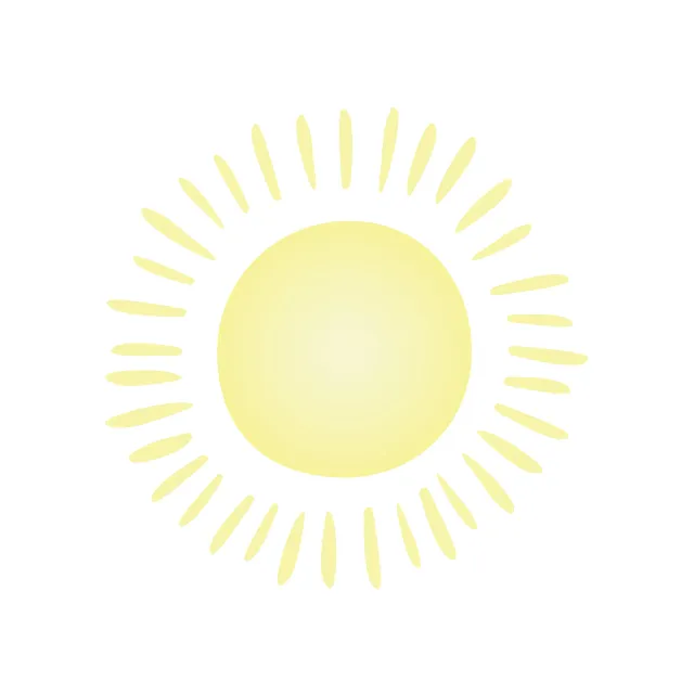 Kissen Happy Sun