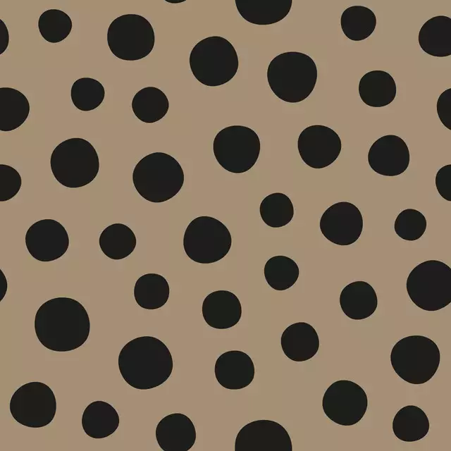 Tischdecke Boho Dots camel