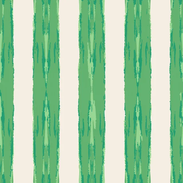 Brushstroke Stripes green