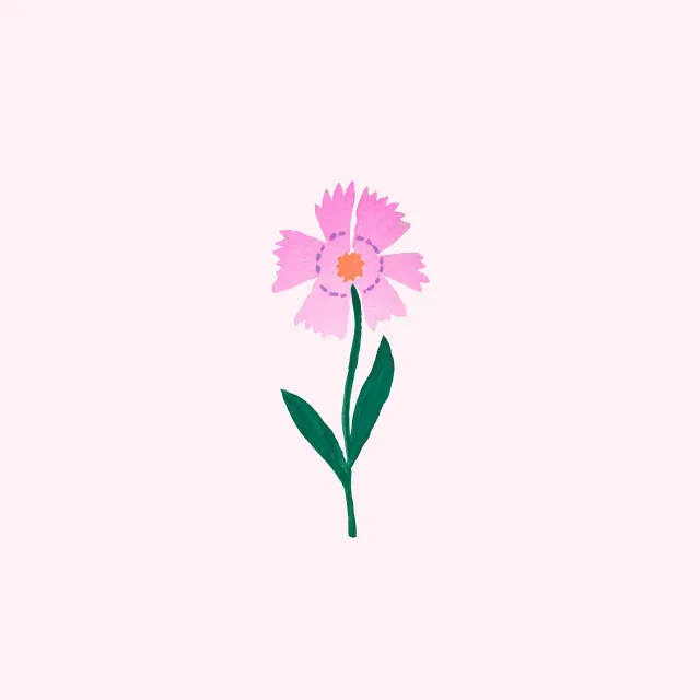 Kissen Spring Flower pink