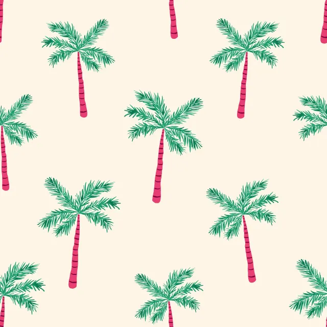 Exotic Palmtree Garden beige
