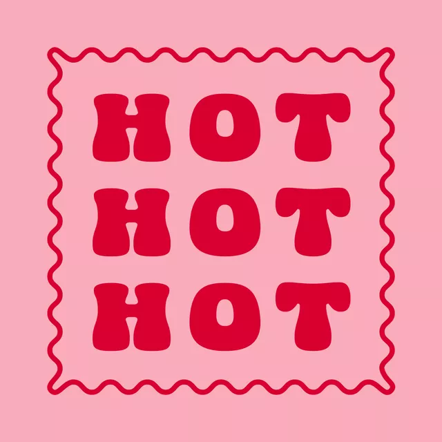 Kissen Hot Hot Hot