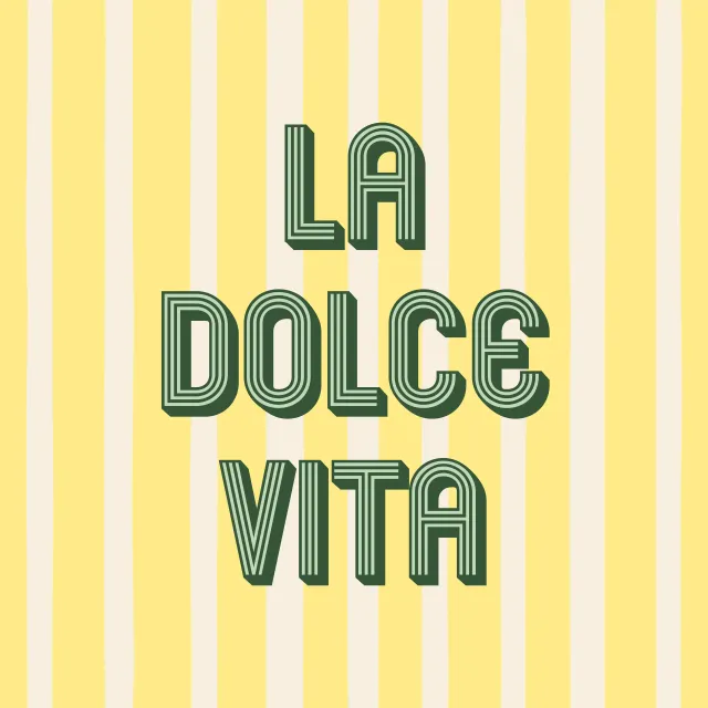 Kissen La Dolce Vita