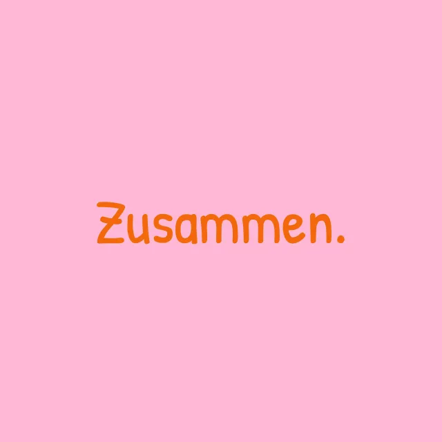 Kissen Zusammen pink