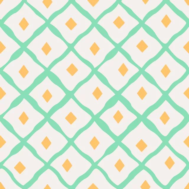 Cool Boho Mesh Pattern turqois