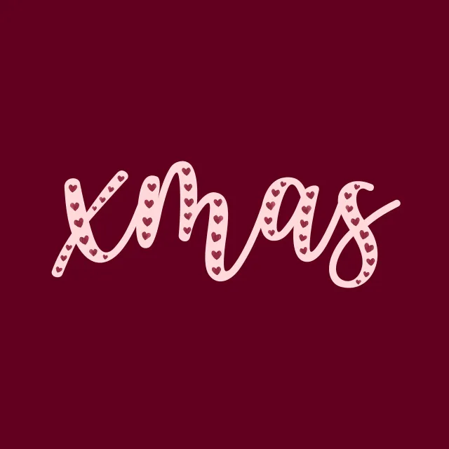 Kissen Xmas Hearts