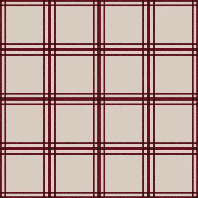 Winter Checks berry beige