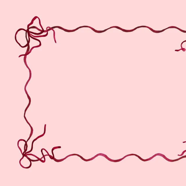 Tischset Tischset Festive Gift Ribbon