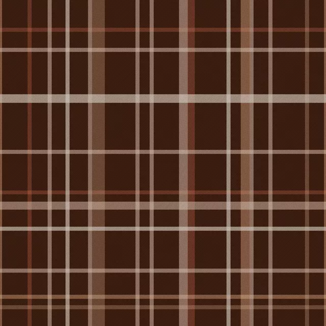 Tischdecke Autumn Checks brown