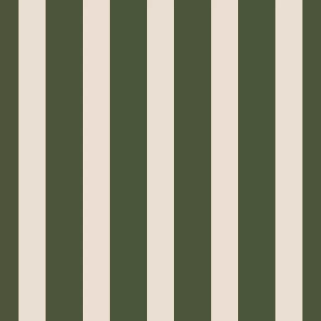 Kissen Bold Stripes green beige