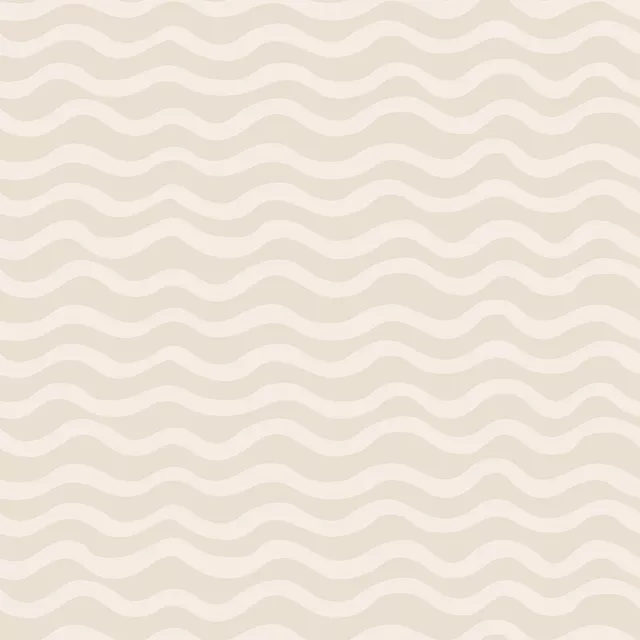 Bold Waves beige white