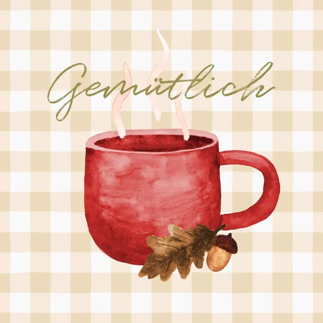 Kissen Cozy Autumn Cup