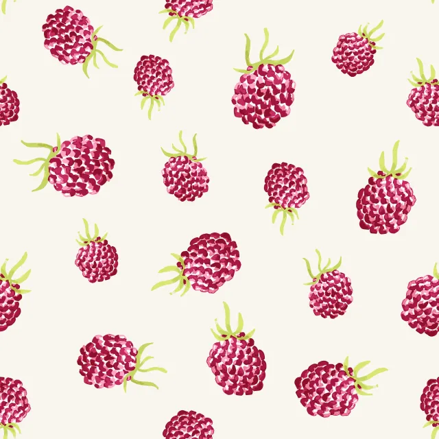 Dekovorhang Sweet Fruity Raspberries