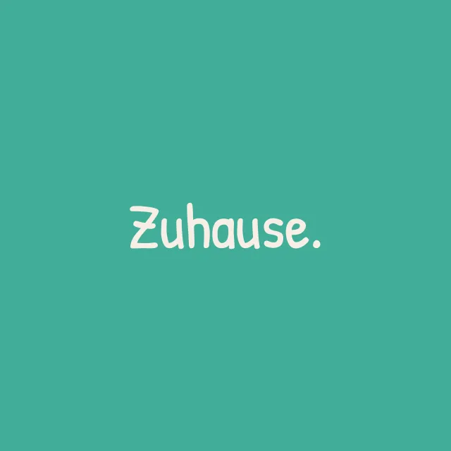 Zuhause grün