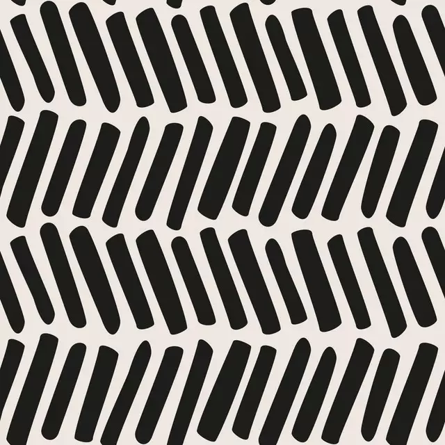 Zig Zag Lines black