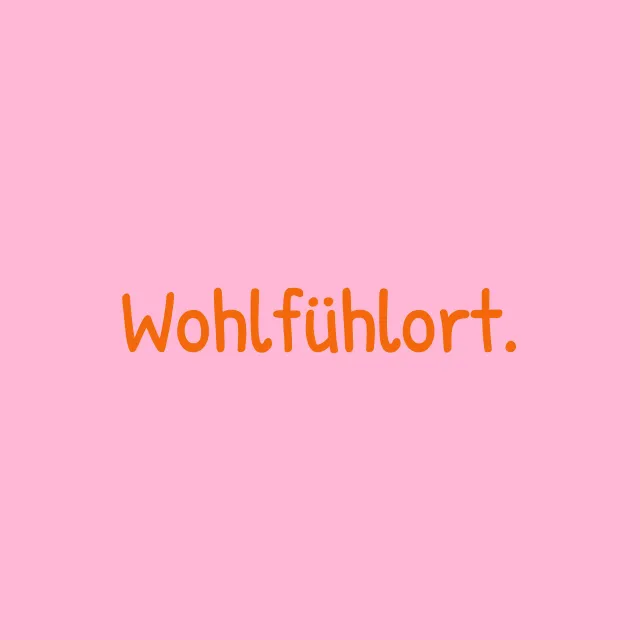 Kissen Wohlfühlort rosa