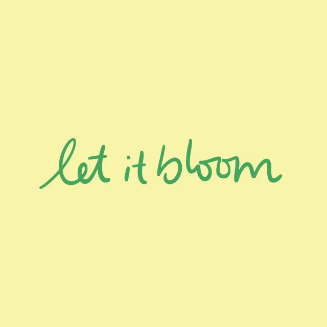 Kissen Let It Bloom