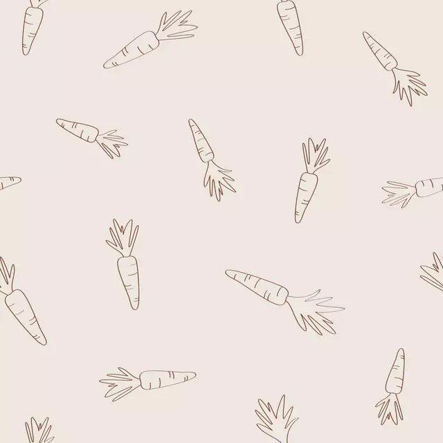 Sitzkissen Happy Easter Carrots