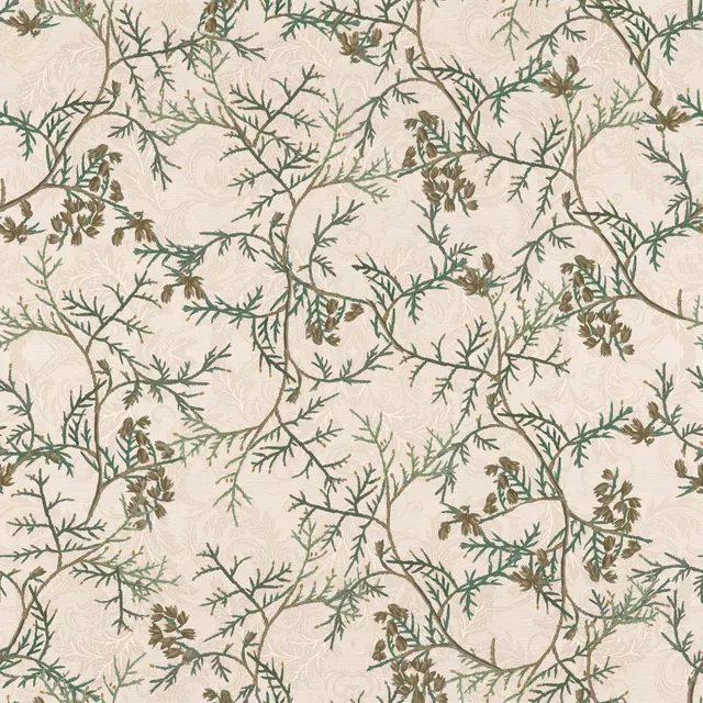 Vintage Christmas Leaves