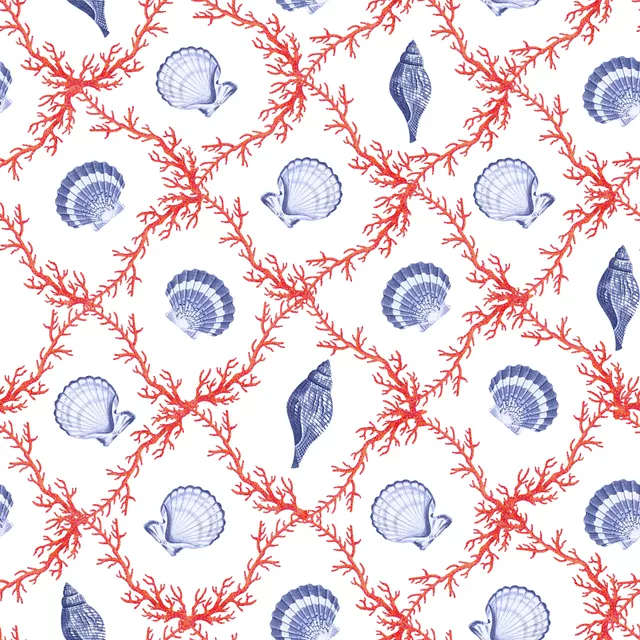 Preppy coastal shells II
