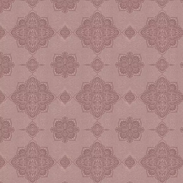 Kissen Altrosa Terracotta Mandala
