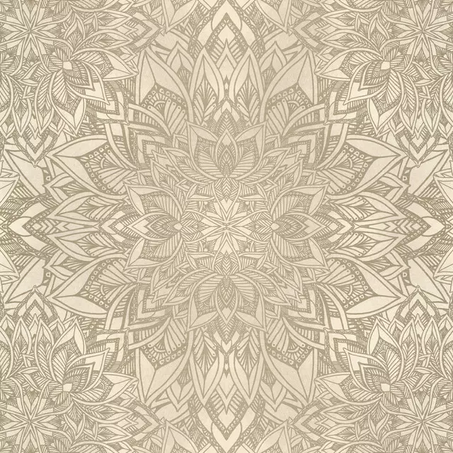 Kissen Golden Boho Mandala 1