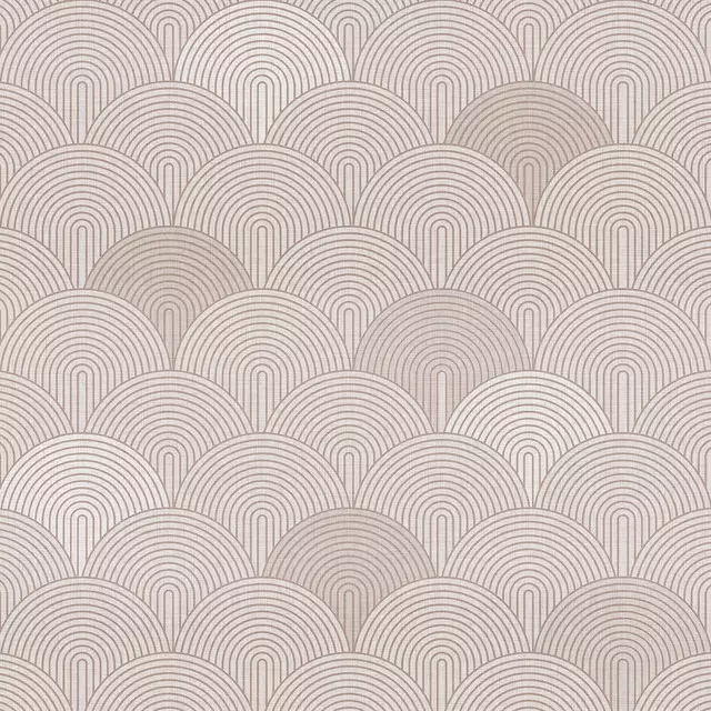 Bankauflage Beige Abstract Bögen
