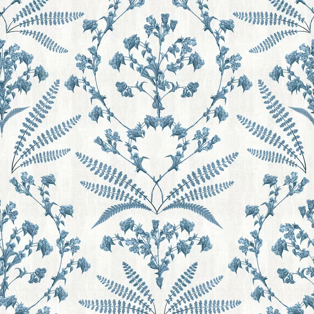Tischläufer Cottage Blue Blumenkranz