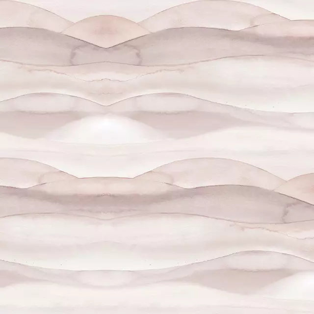 Kissen Abstract Beige Aquarell Wolken