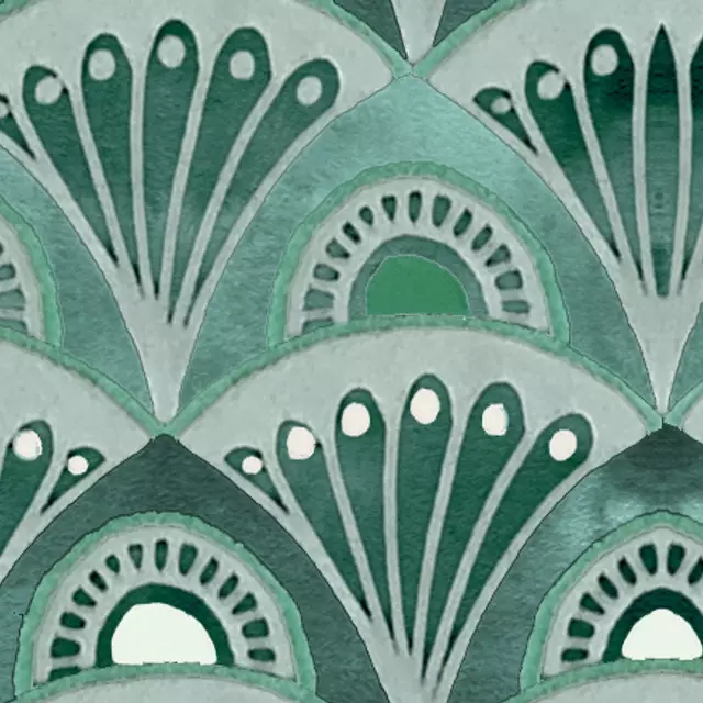 Botanical Art Deco