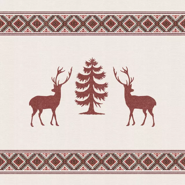 Bettwäsche Nordic deers and tree II