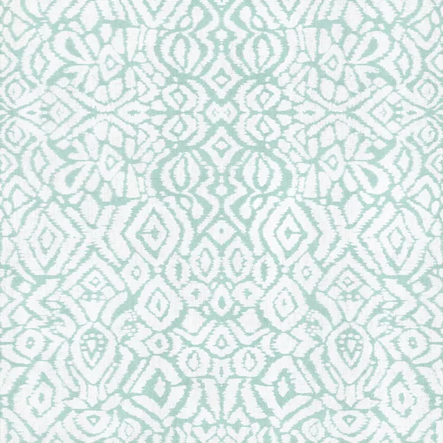 Sitzkissen Boho Türkis Ikat