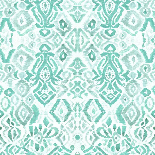 Geschirrtücher Boho Ikat grün
