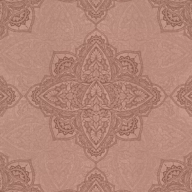 Kissen Marrakech Mandala Terracotta