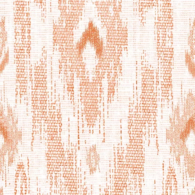 Kissen Boho Ikat Terracotta