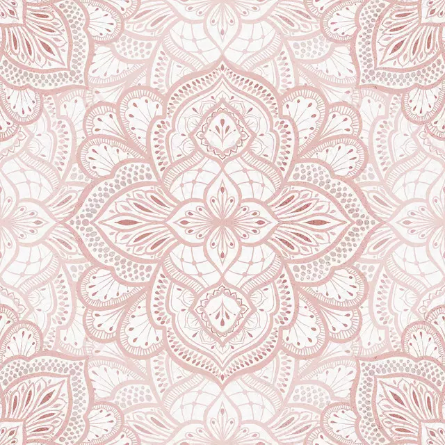 Tischläufer Blush boho Marrakesh Fliese 2