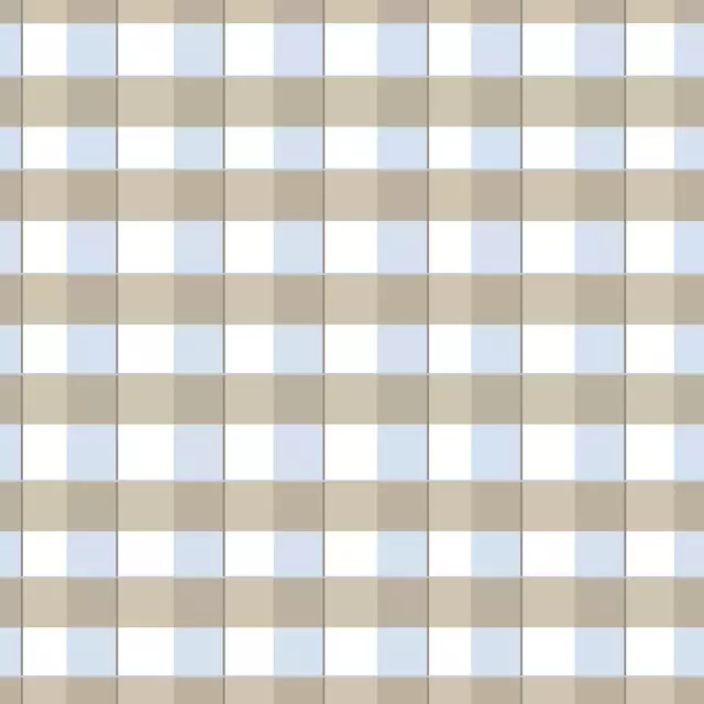 Tischdecke Sommerkaro hellblau
